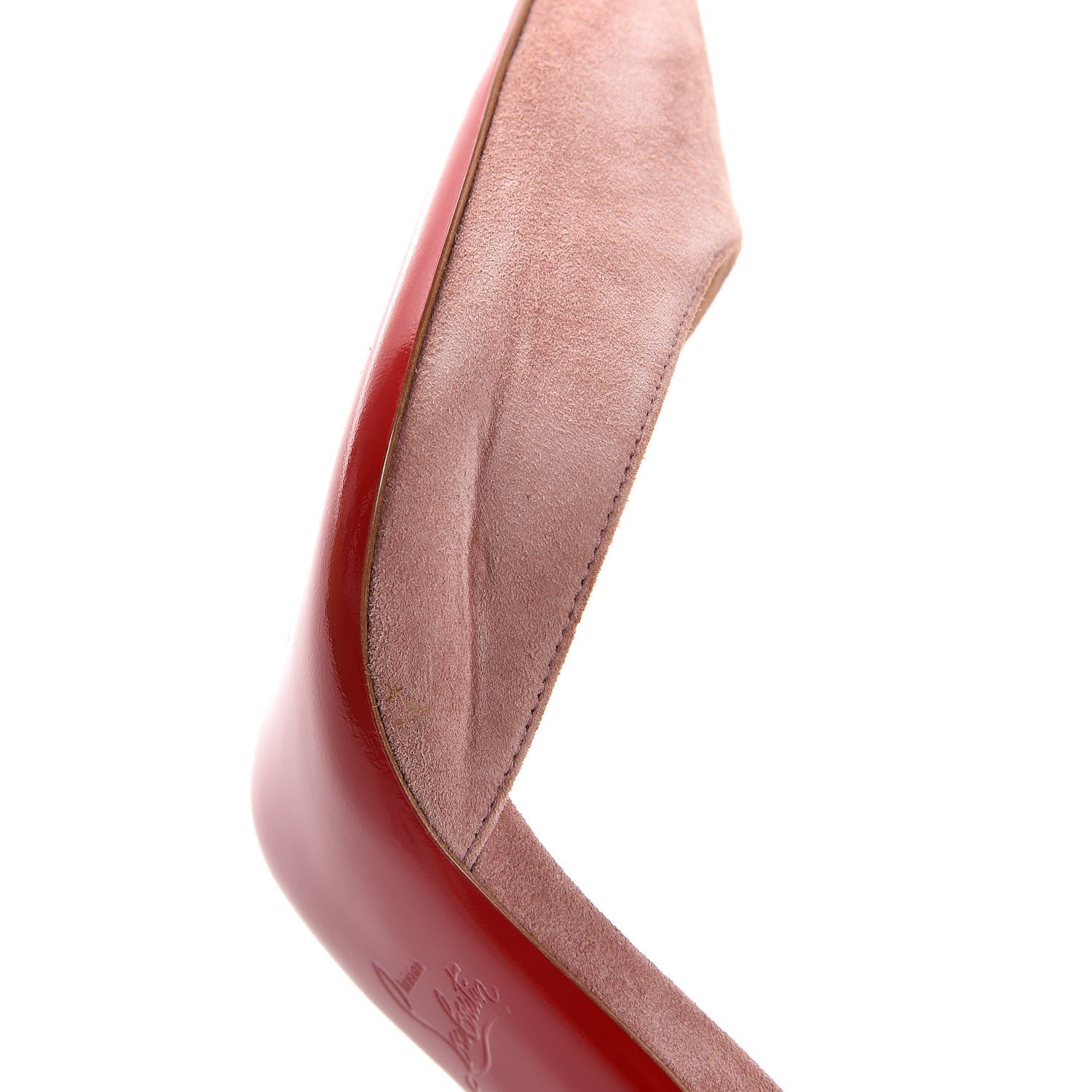 Christian Louboutin Suede Iriza 100 Pumps 40.5 Pink 8 of 9