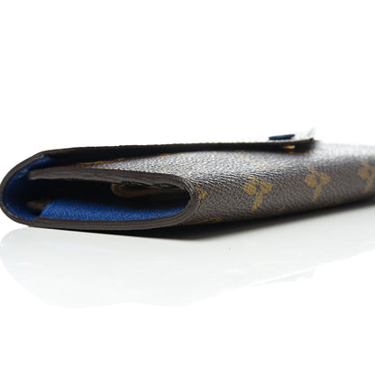 Louis Vuitton Monogram Josephine Wallet Blue 9 of 11
