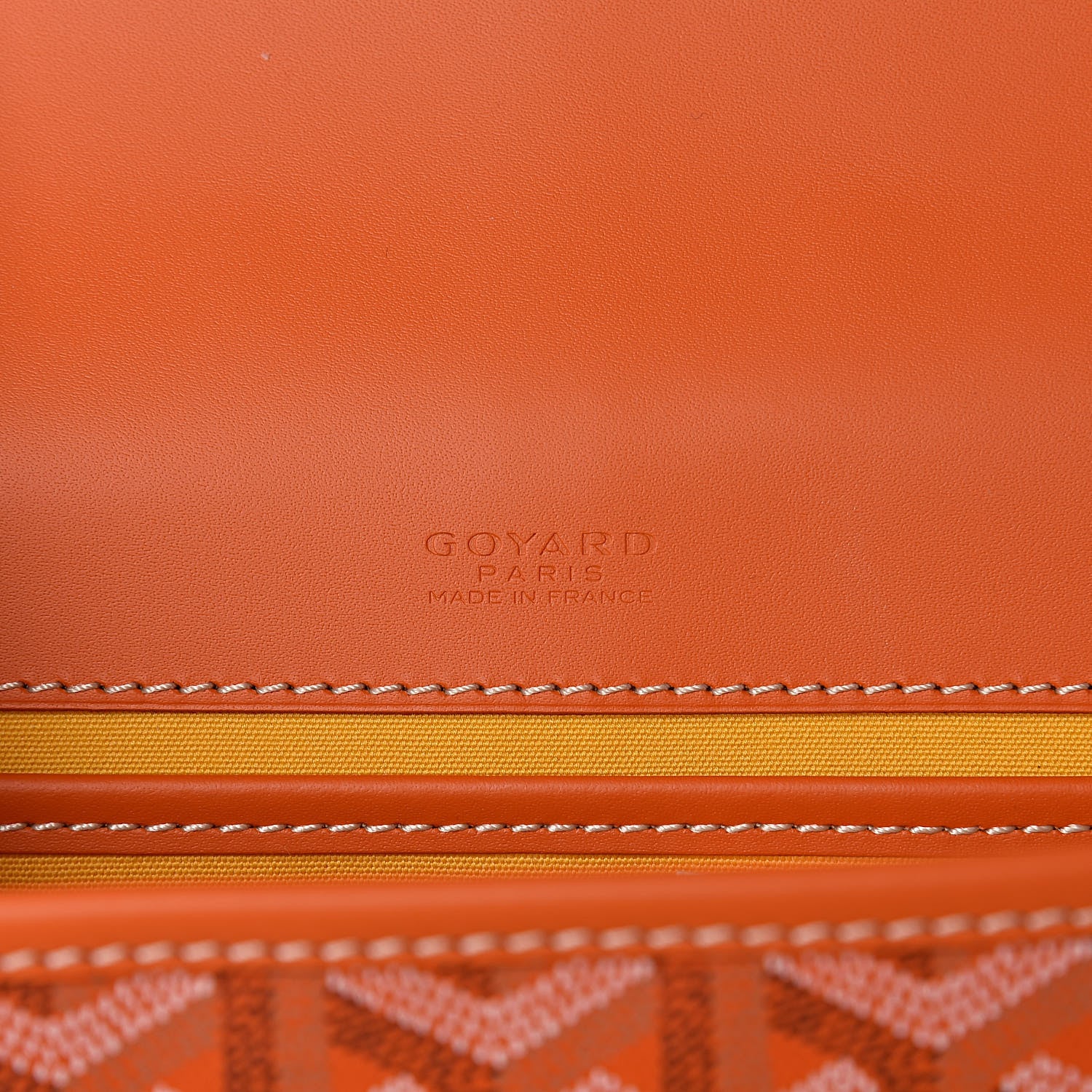 Goyard Goyardine Belvedere II PM Messenger Bag Orange 6 of 11