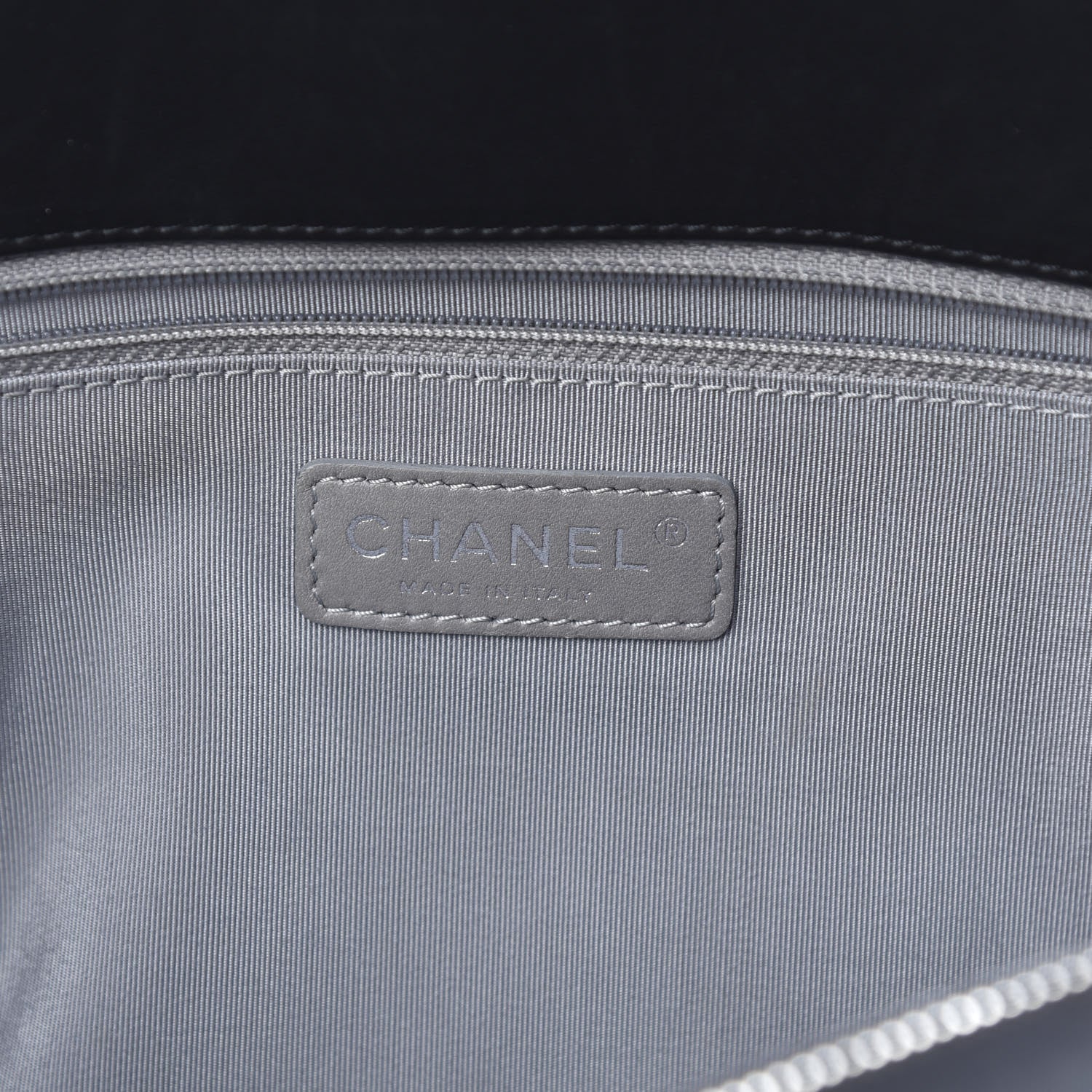 Chanel Vinyl XL Lipstick Tote Black 6 of 12