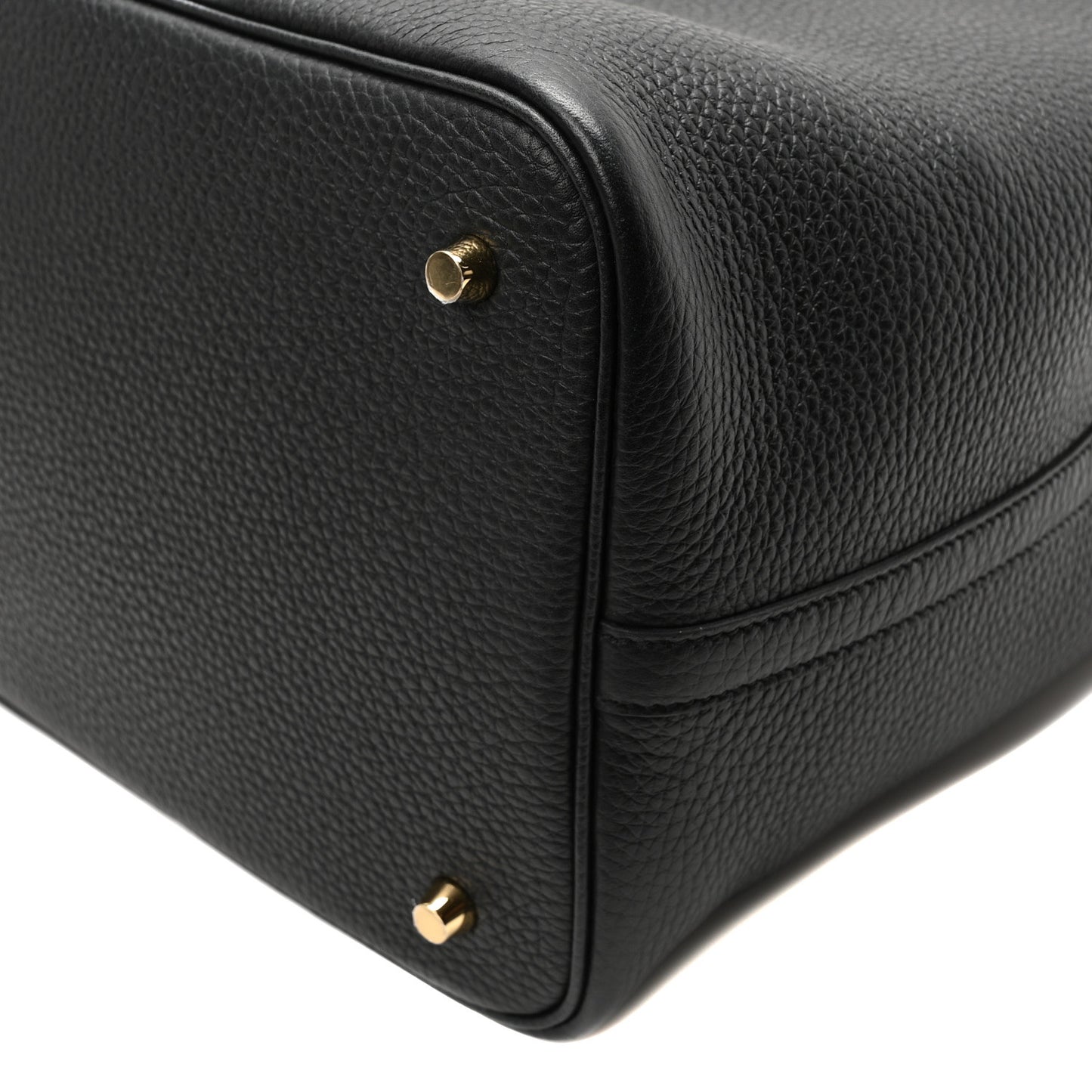 Taurillon Clemence Picotin Lock 22 MM Black