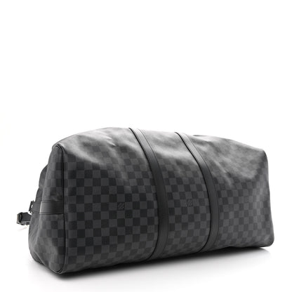 Louis Vuitton Damier Graphite Keepall Bandouliere 55 4 of 10