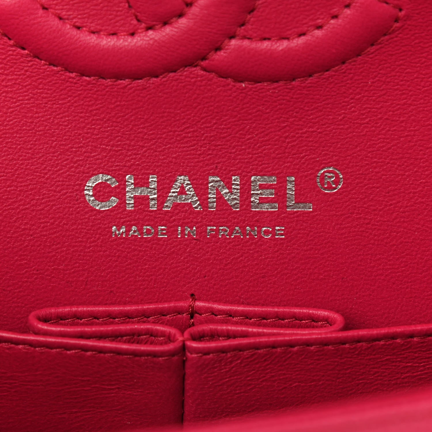 Chanel Caviar Quilted Small Double Flap Dark Pink 9 of 9
