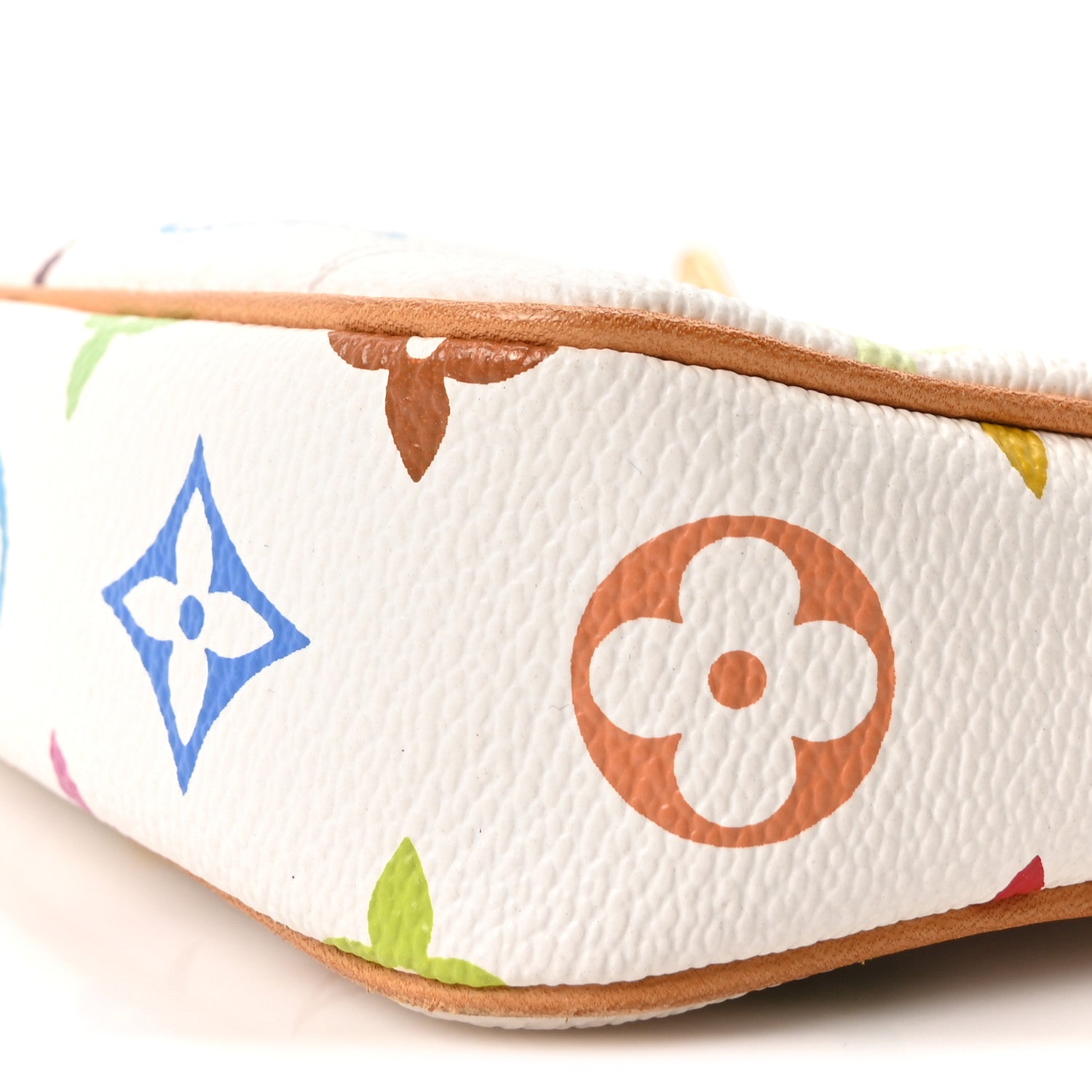 Louis Vuitton Monogram Multicolor Pochette Accessories White 9 of 9