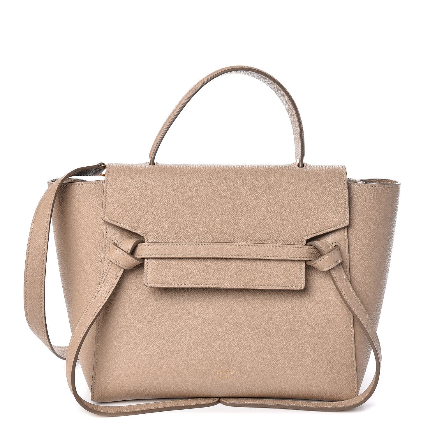 Celine Grained Calfskin Micro Belt Bag Light Taupe 1 of 9