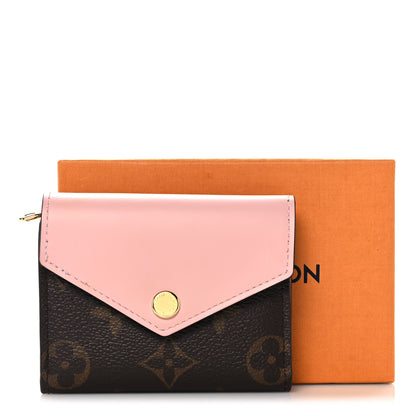 Louis Vuitton Monogram Zoe Wallet Rose Ballerine 7 of 7