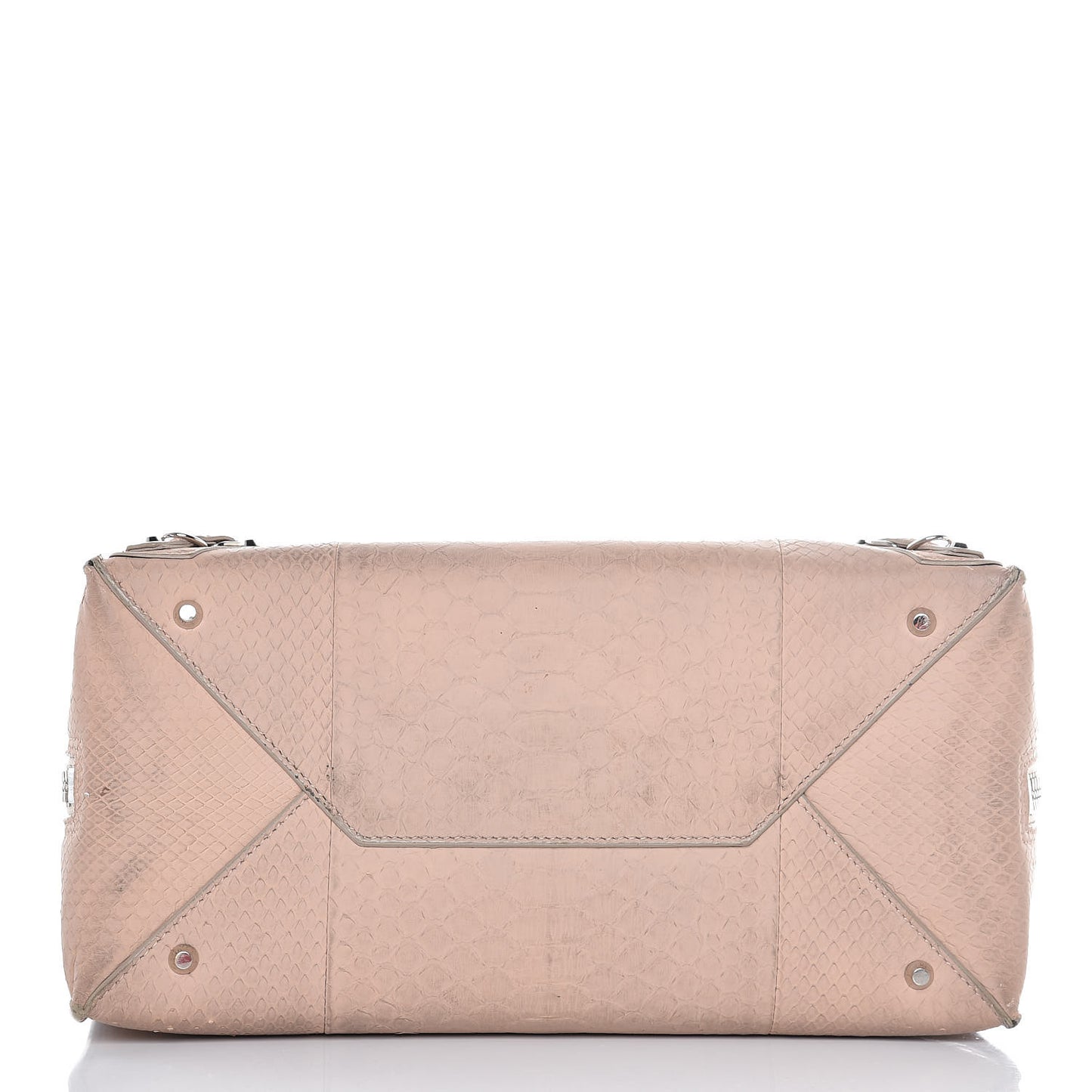 Python Papier A5 Zip Around Tote Old Rose