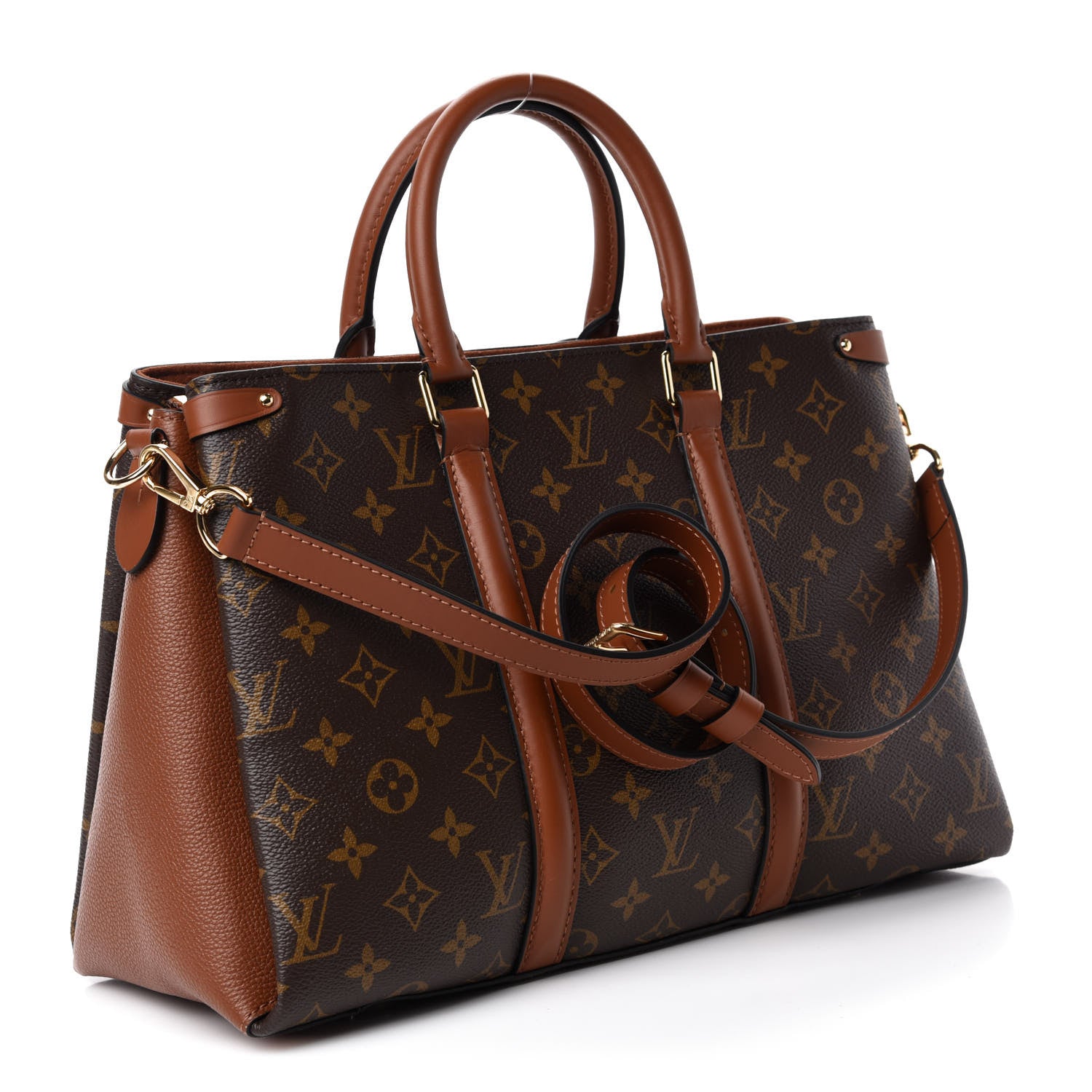 Louis Vuitton Monogram Soufflot MM Caramel 694646 – FASHIONPHILE
