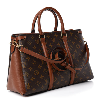 Louis Vuitton Monogram Soufflot MM Caramel 3 of 10