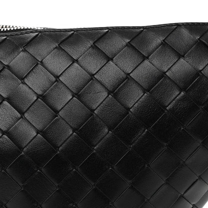 Bottega Veneta Calfskin Intrecciato Small Virgule Black 8 of 11
