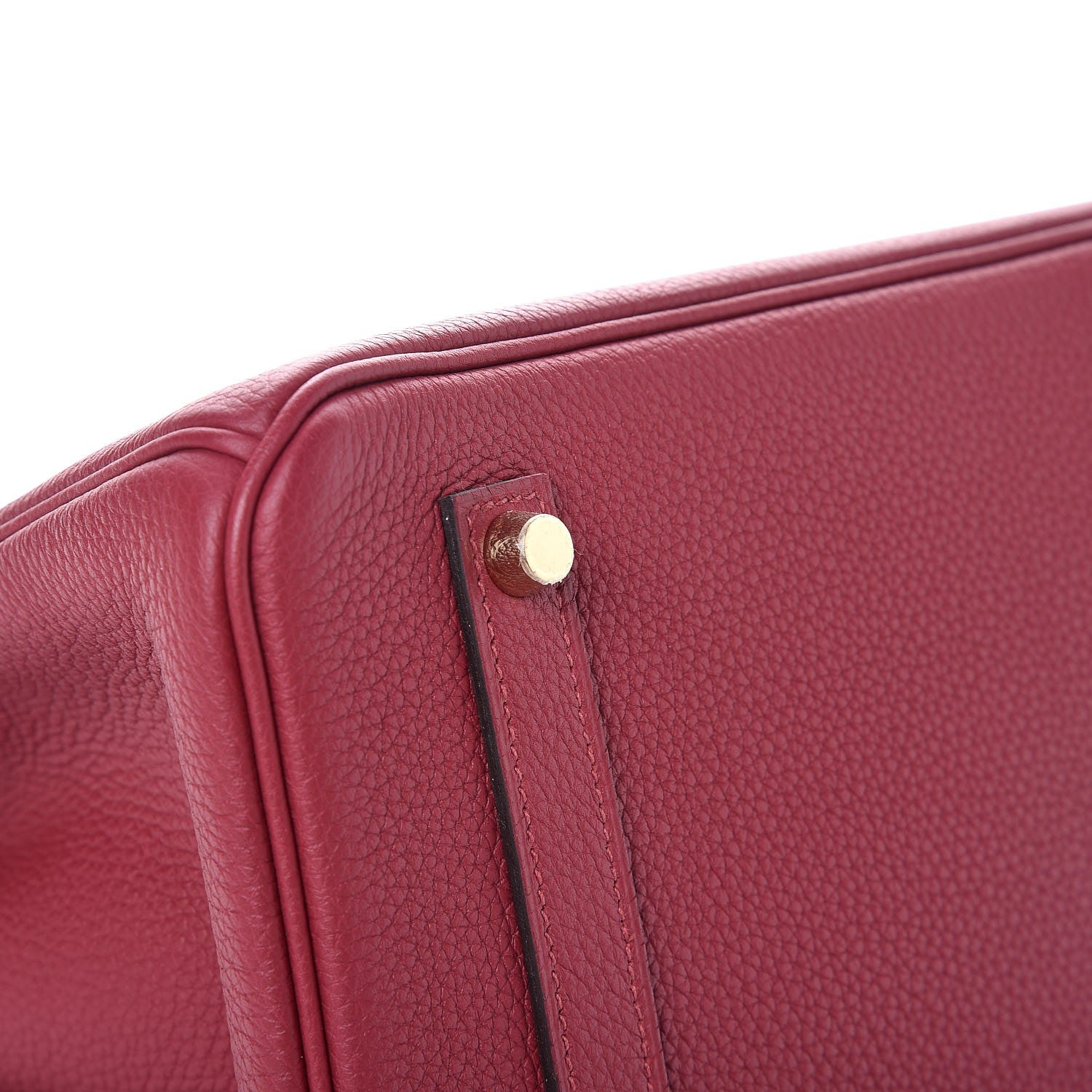 Hermes Togo Birkin 35 Rouge Grenat 37 of 38