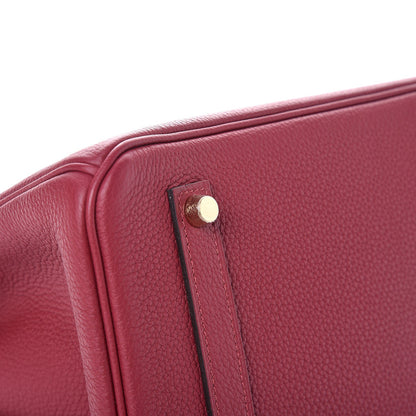 Hermes Togo Birkin 35 Rouge Grenat 37 of 38