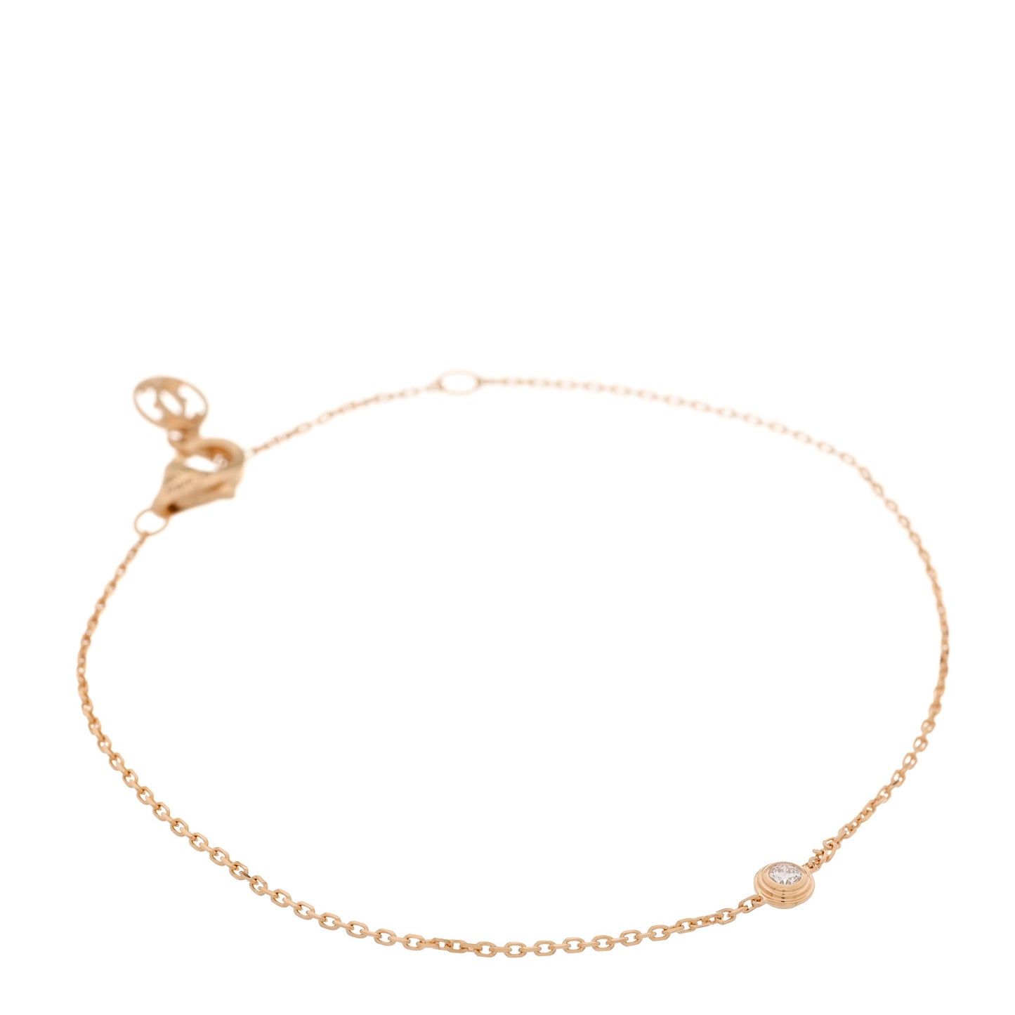 18K Yellow Gold Diamond XS D'Amour Bracelet
