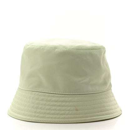 Prada Re-Nylon Metal Triangle Logo Womens Bucket Hat L Acqua 6 of 10