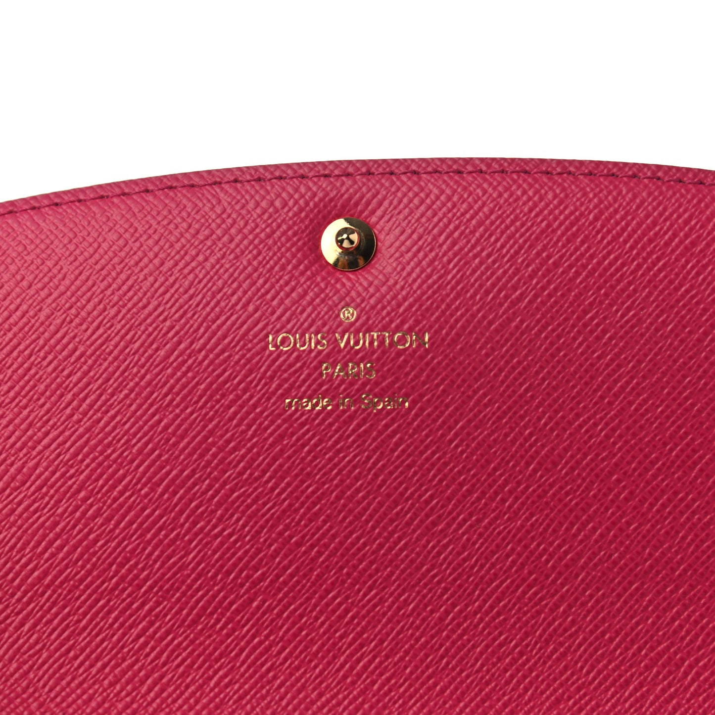 Monogram Bloom Flower Emilie Wallet Fuchsia