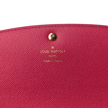 Louis Vuitton Monogram Bloom Flower Emilie Wallet Fuchsia 6 of 7