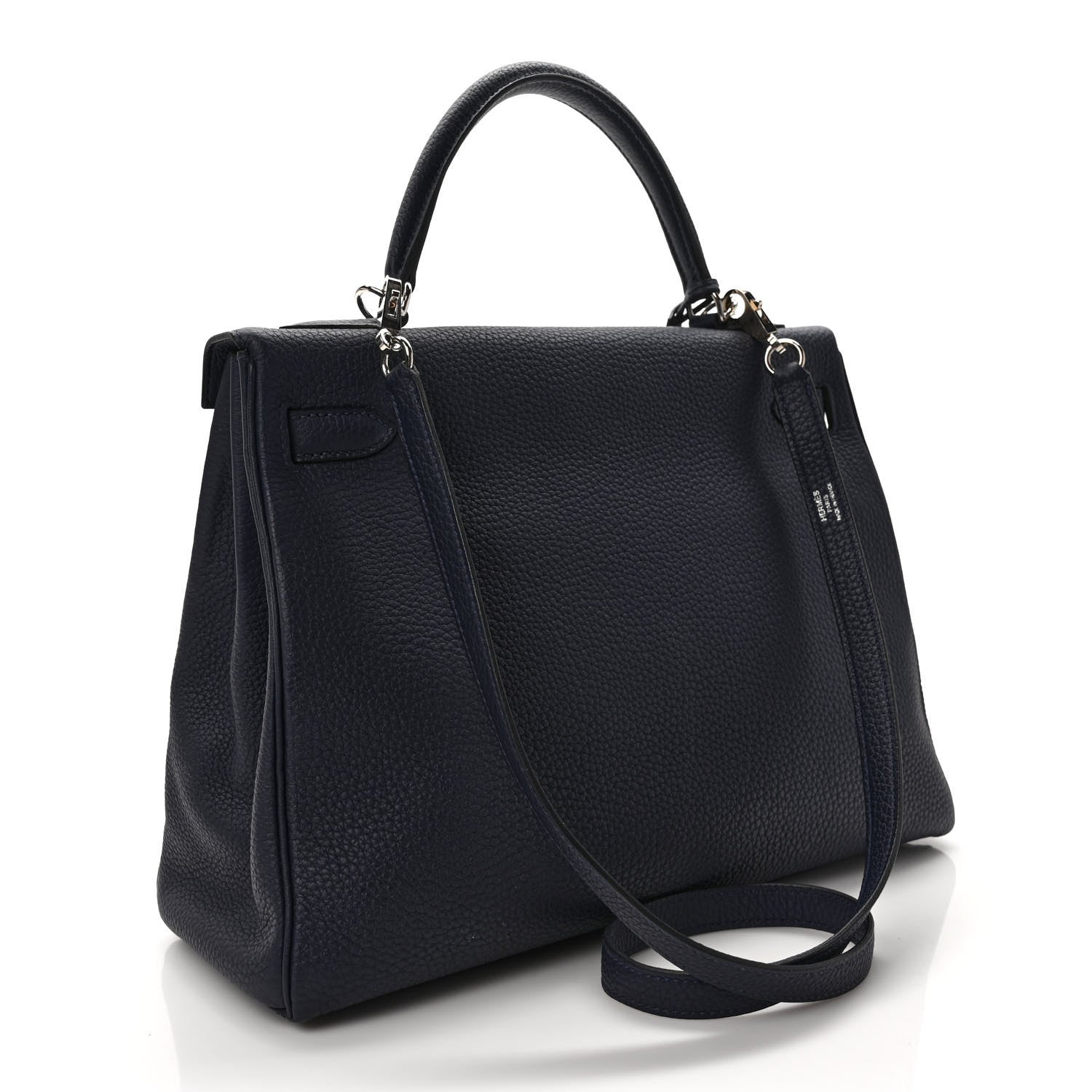 Hermes Togo Kelly Retourne 32 Bleu Nuit 3 of 8