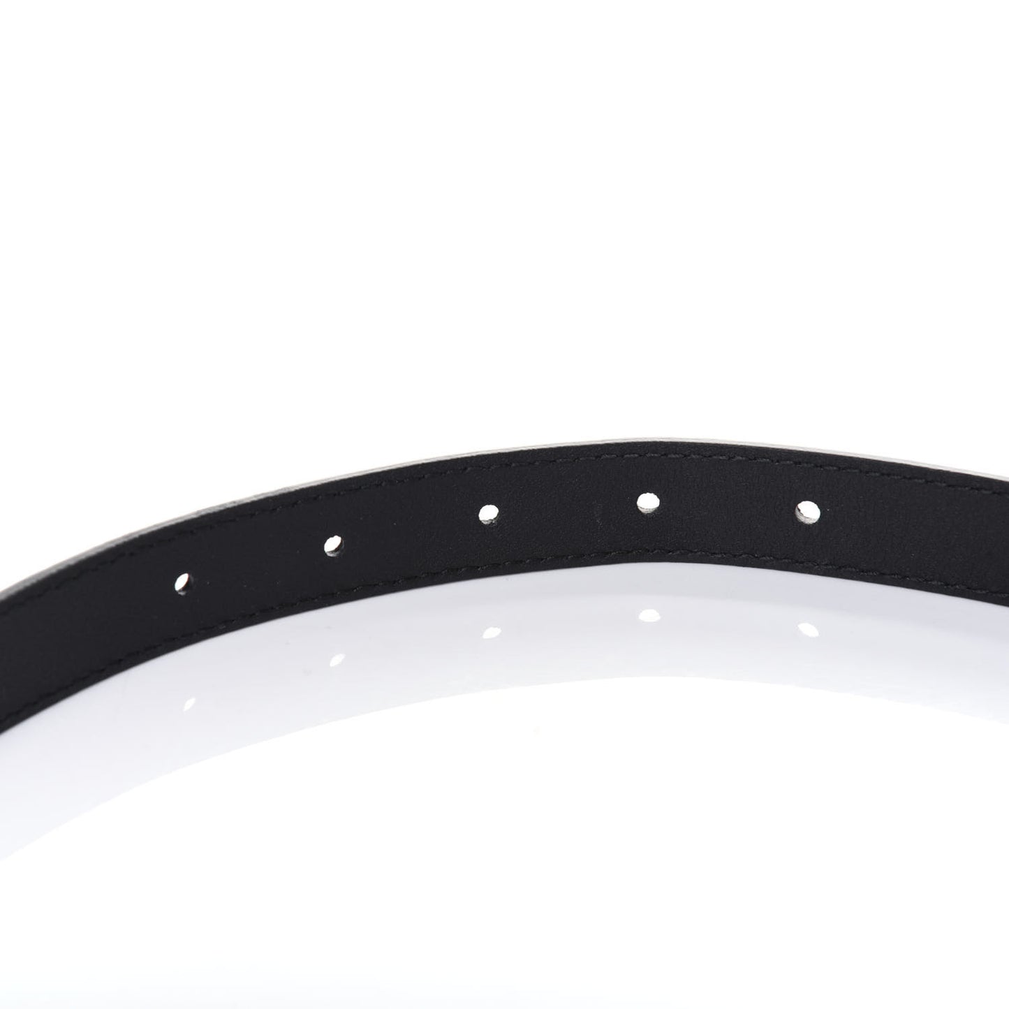 Calfskin Double G 20mm Belt 75 30 Black