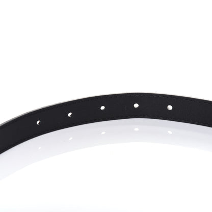 Gucci Calfskin Double G 20mm Belt 75 30 Black 7 of 8