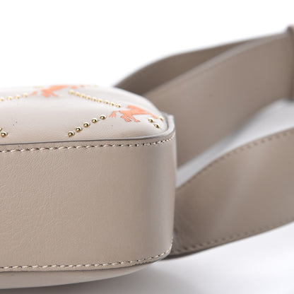 Chloe Smooth Calfskin Little Horses Embroidered Signature Belt Bag Pastel Grey 9 of 9