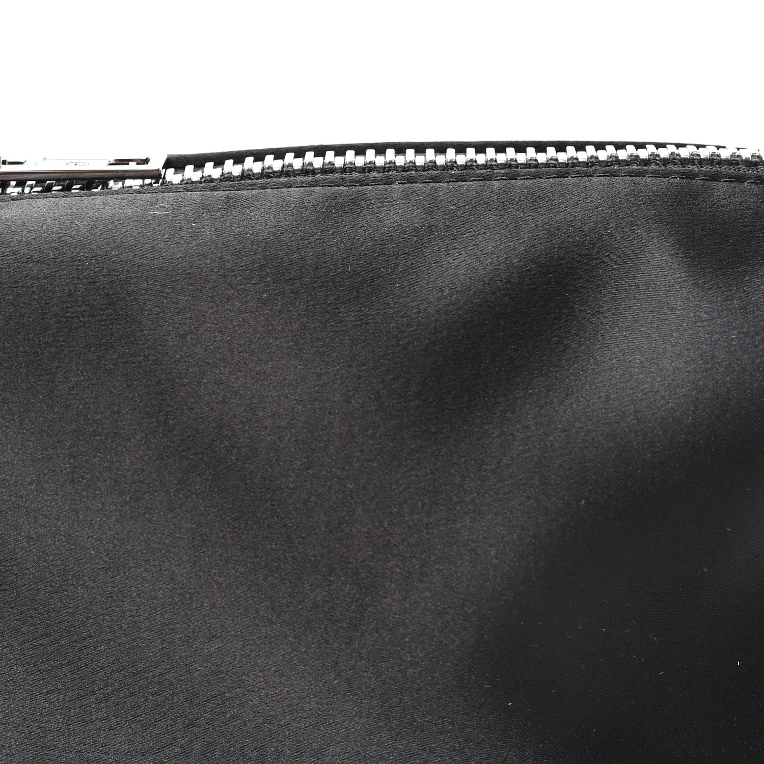 Alexander Wang Satin Crystal Heiress Pouch Black 8 of 11