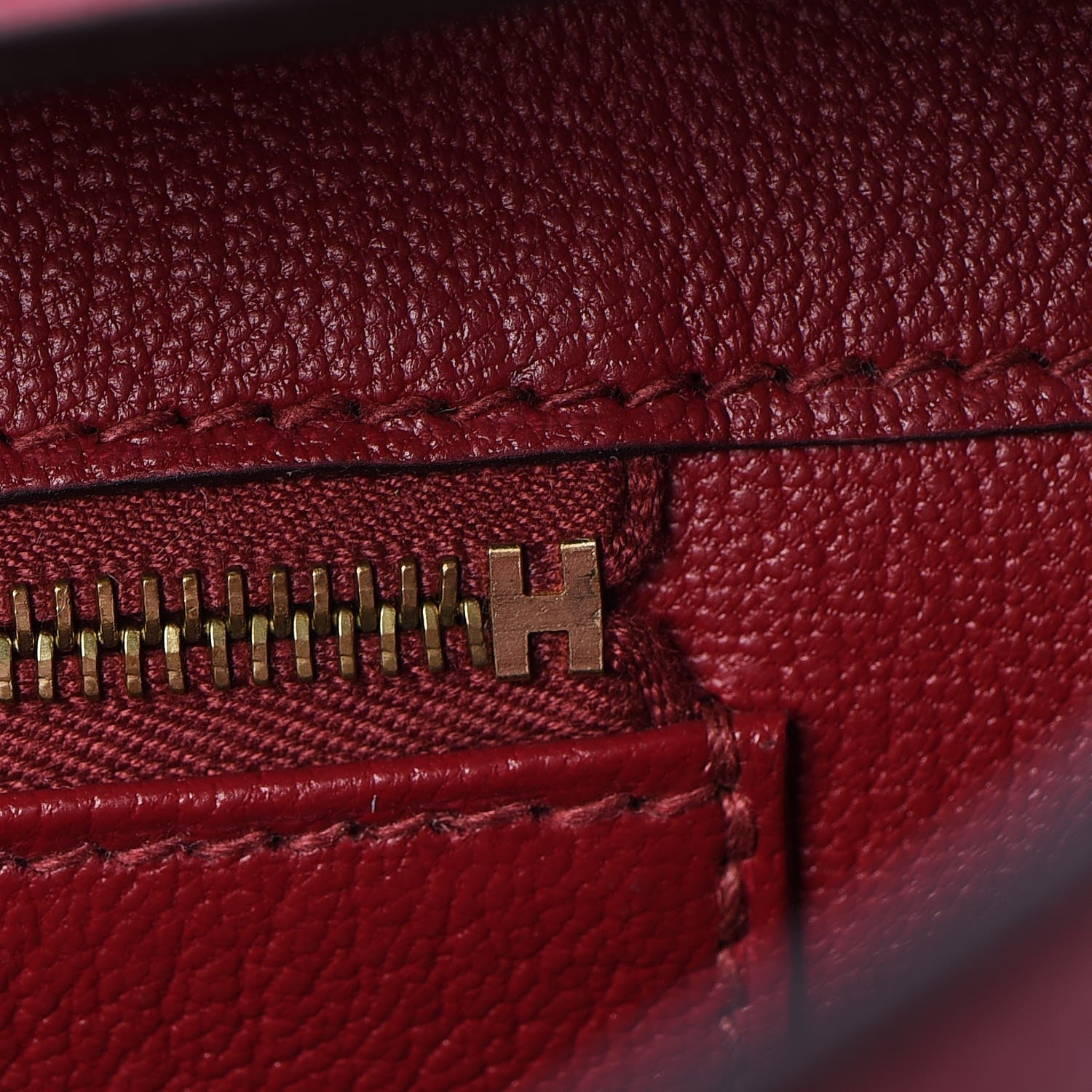 Hermes Togo Birkin 35 Rouge Grenat 18 of 36