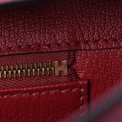 Hermes Togo Birkin 35 Rouge Grenat 18 of 36
