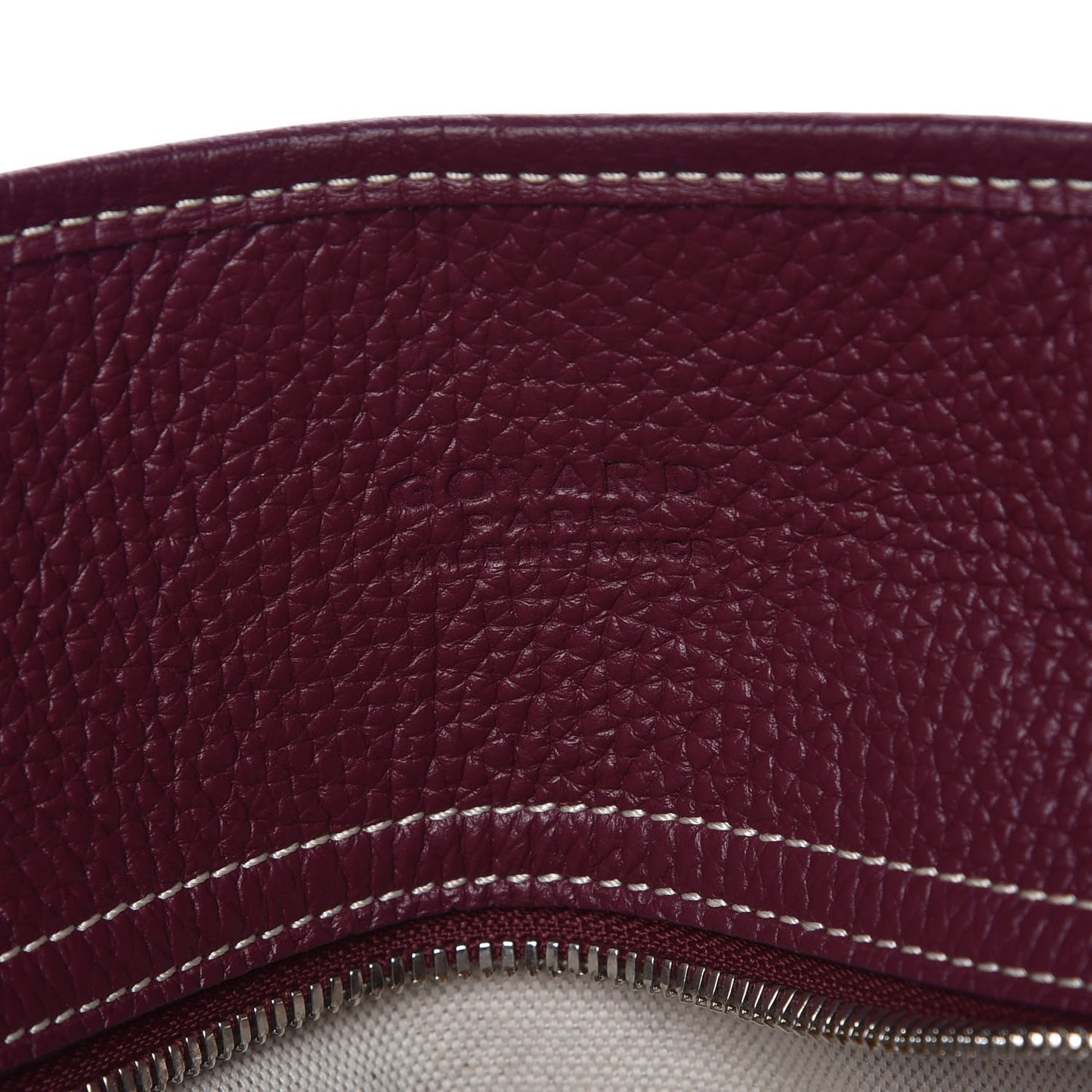 Goyardine Sac Hardy Pet Carrier PM Burgundy