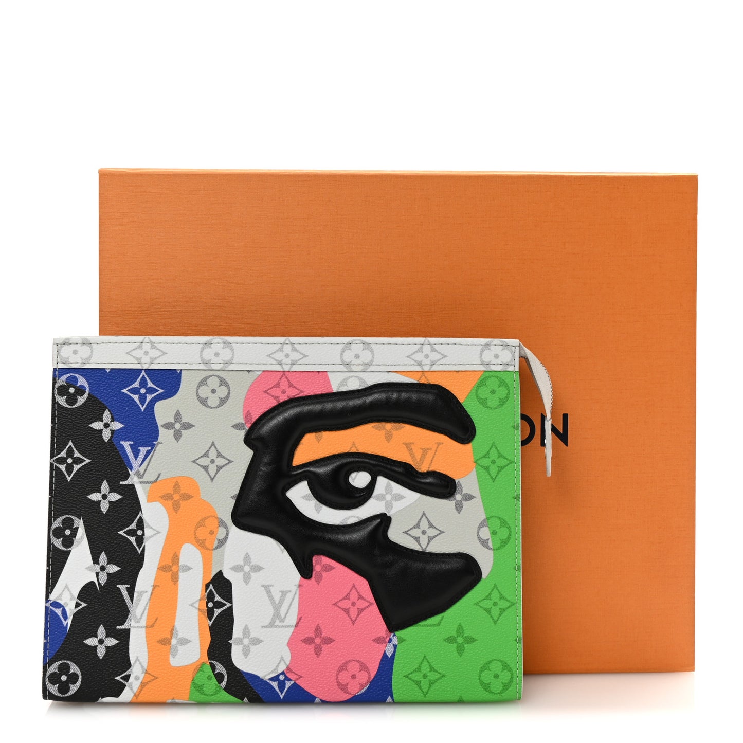 Monogram Portrait Pochette Voyage MM Multicolor
