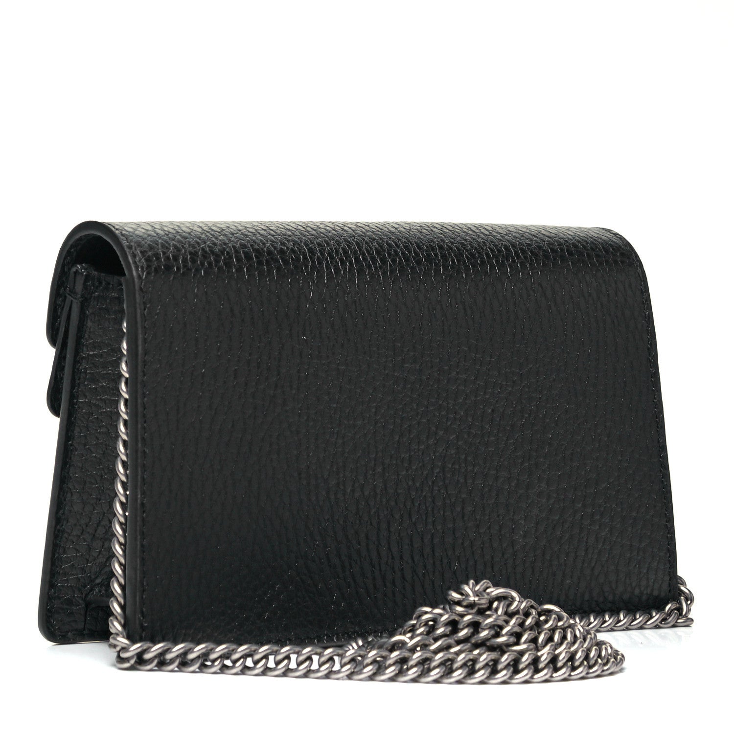 Gucci Calfskin Super Mini Dionysus Shoulder Bag Black 3 of 9
