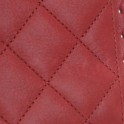 Chanel Metallic Calfskin Small Happy Stitch Flap Red 9 of 9