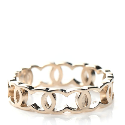 Chanel Metal CC Ring 6 52 Gold 3 of 4