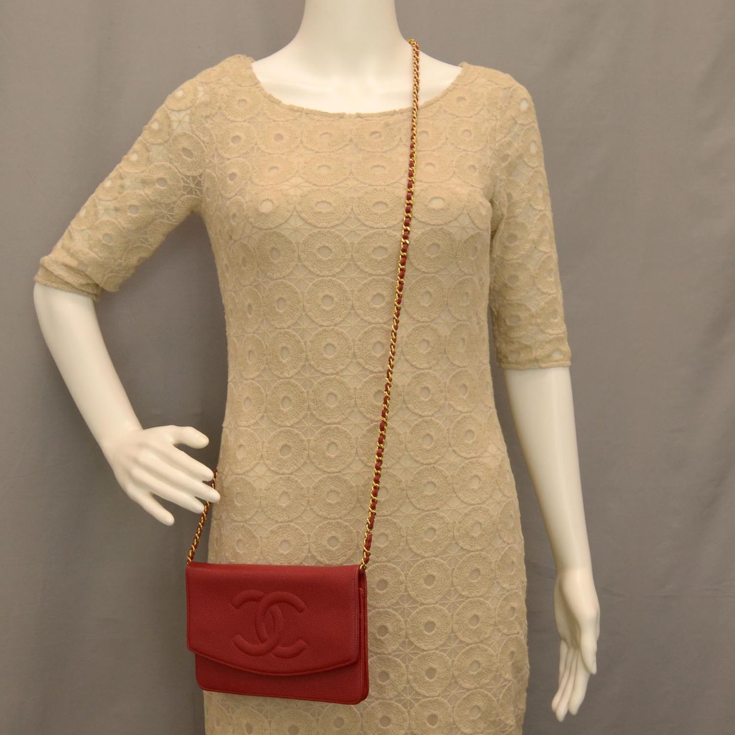 Caviar Wallet on Chain WOC Red