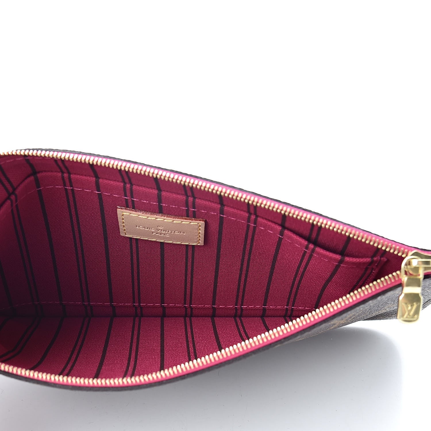Louis Vuitton Monogram Neverfull MM GM Pochette Pivoine 5 of 8