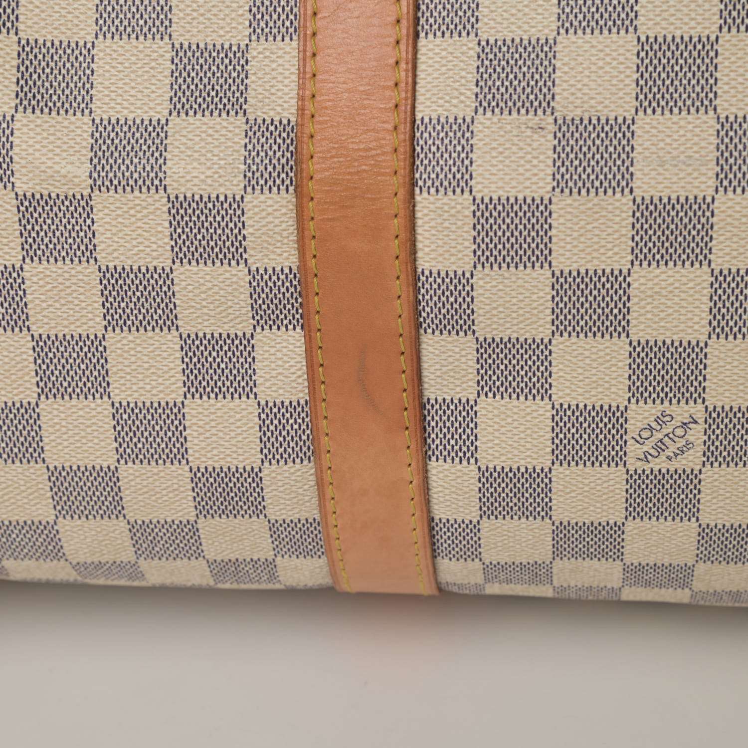 Louis Vuitton Damier Azur Keepall 50 19 of 20