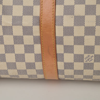 Louis Vuitton Damier Azur Keepall 50 19 of 20