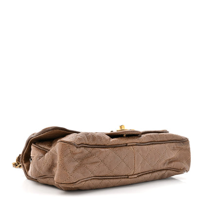 Chanel Caviar Quilted Medium Easy Flap Brown 4 of 15