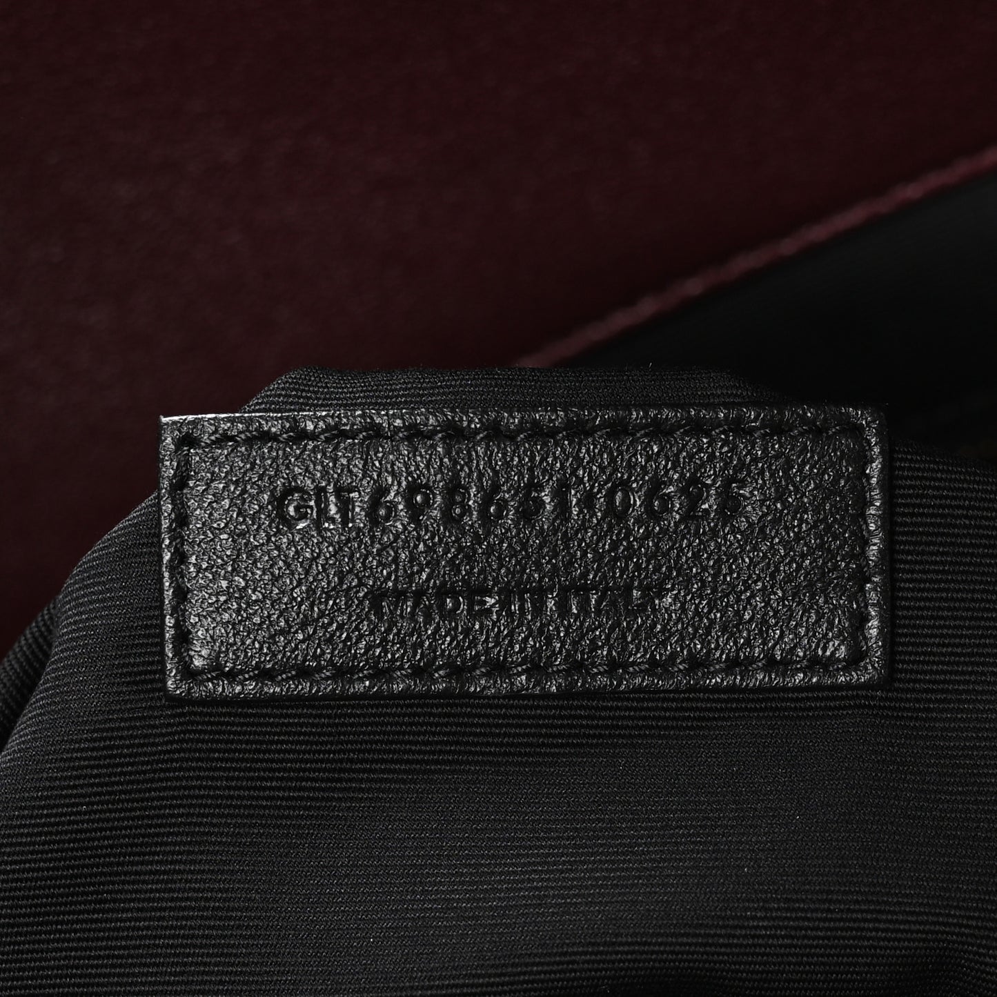 Lambskin Quilted Maxi Icare Shopping Tote  Rouge Cabernet