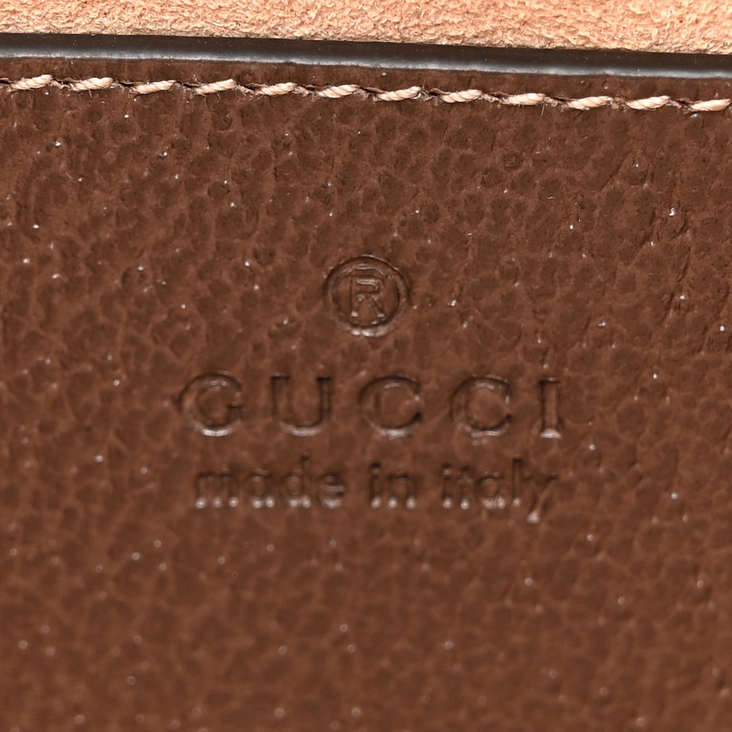 GG Supreme Monogram Web Mini Ophidia Shoulder Bag Brown