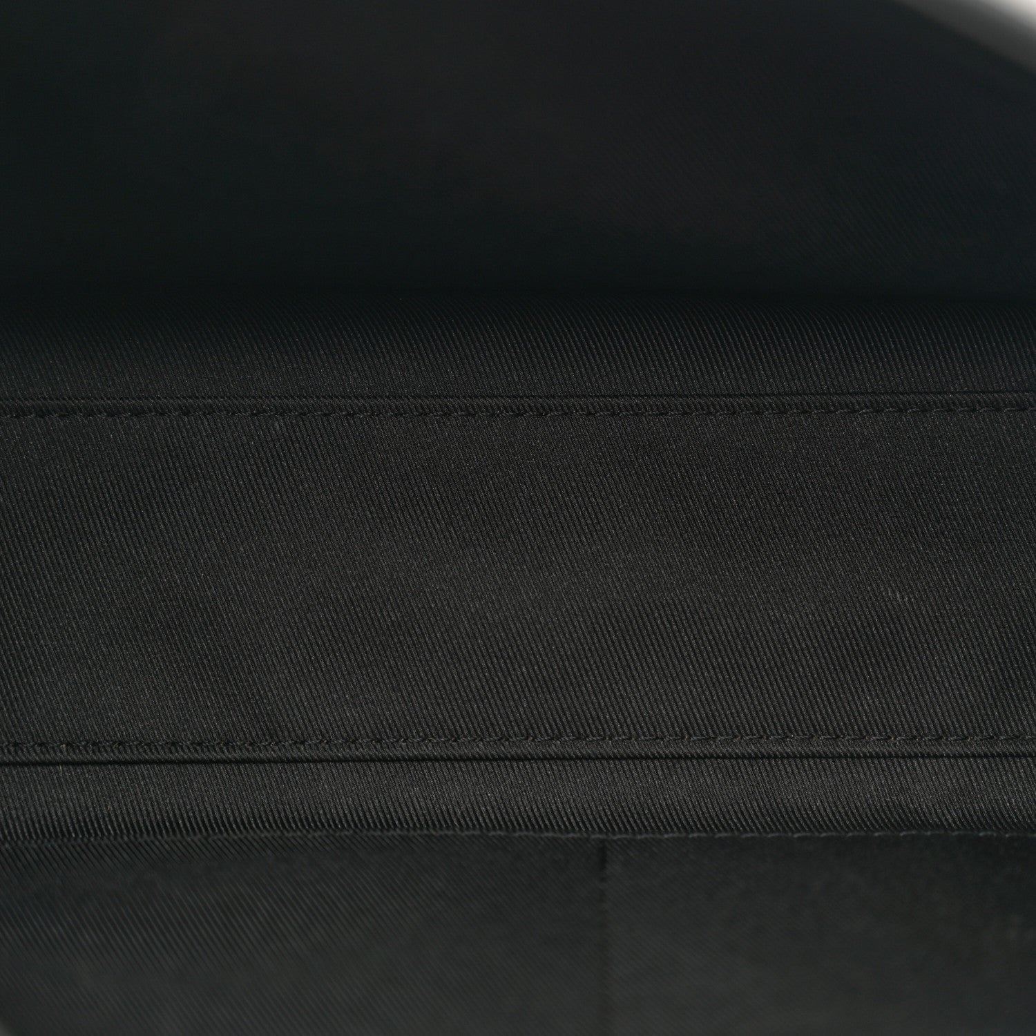 Louis Vuitton Calfskin Aerogram Takeoff Messenger Black 5 of 12