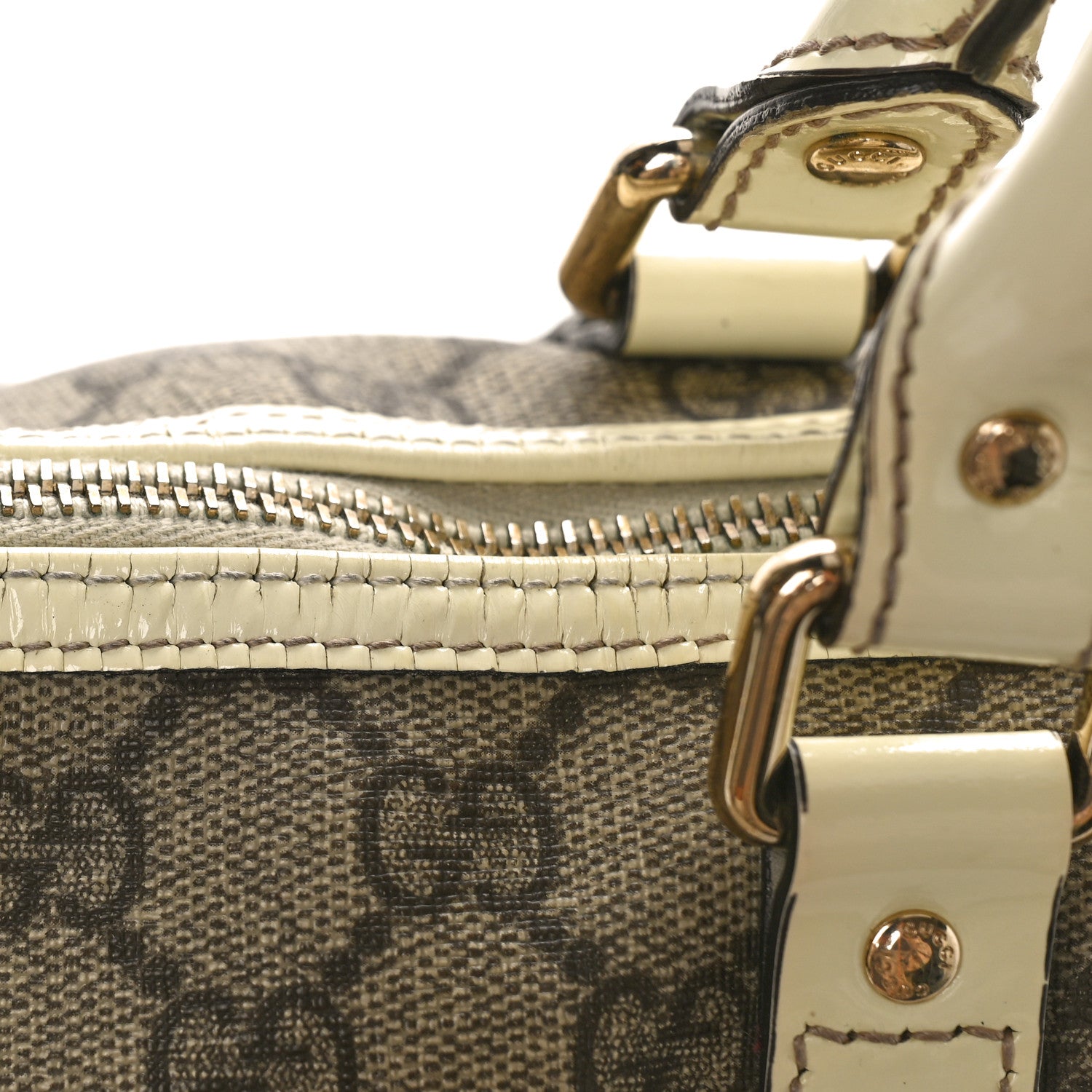 Gucci GG Plus Monogram Medium Joy Boston Off White 9 of 11
