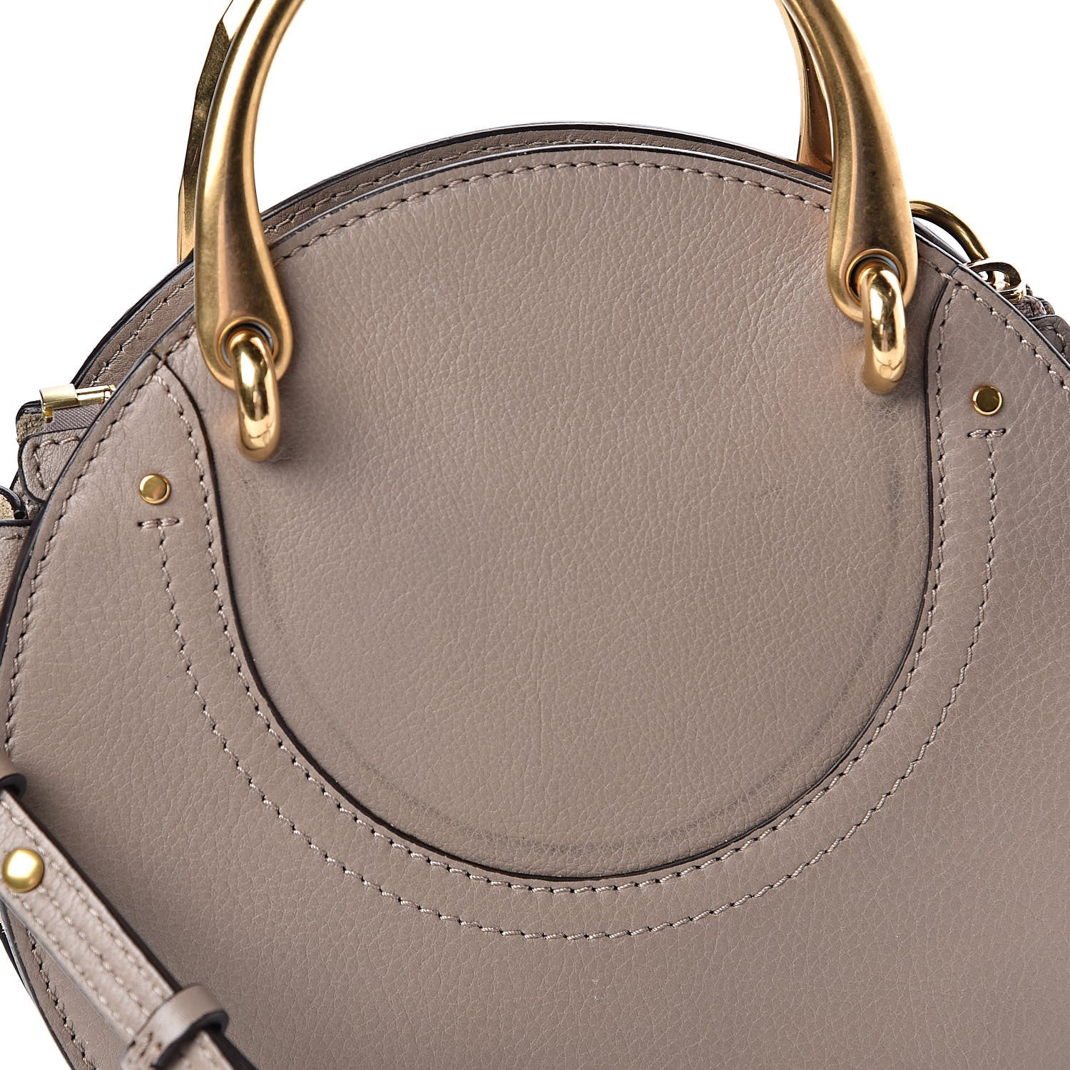 Chloe Calfskin Suede Small Pixie Bag Motty Grey 12 of 14