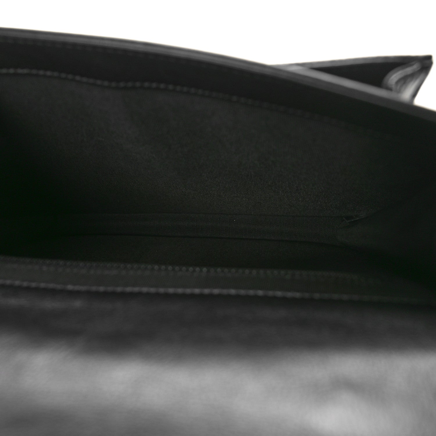 Chanel Calfskin Caviar Quilted Chain Handle Flap Black 5 of 12