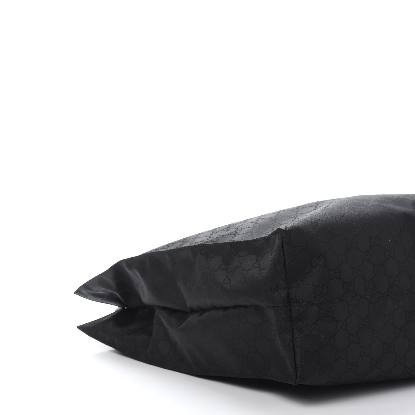 Nylon Monogram Vertical Tote Black