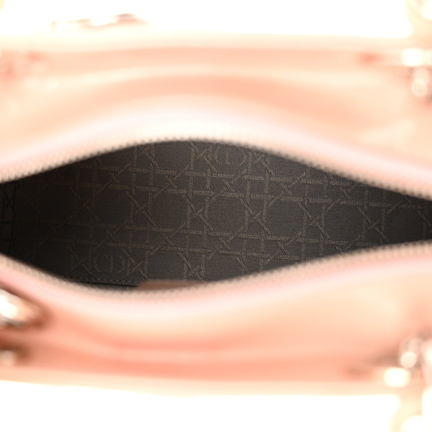 Christian Dior Patent Cannage Medium Lady Dior Light Pink 5 of 11