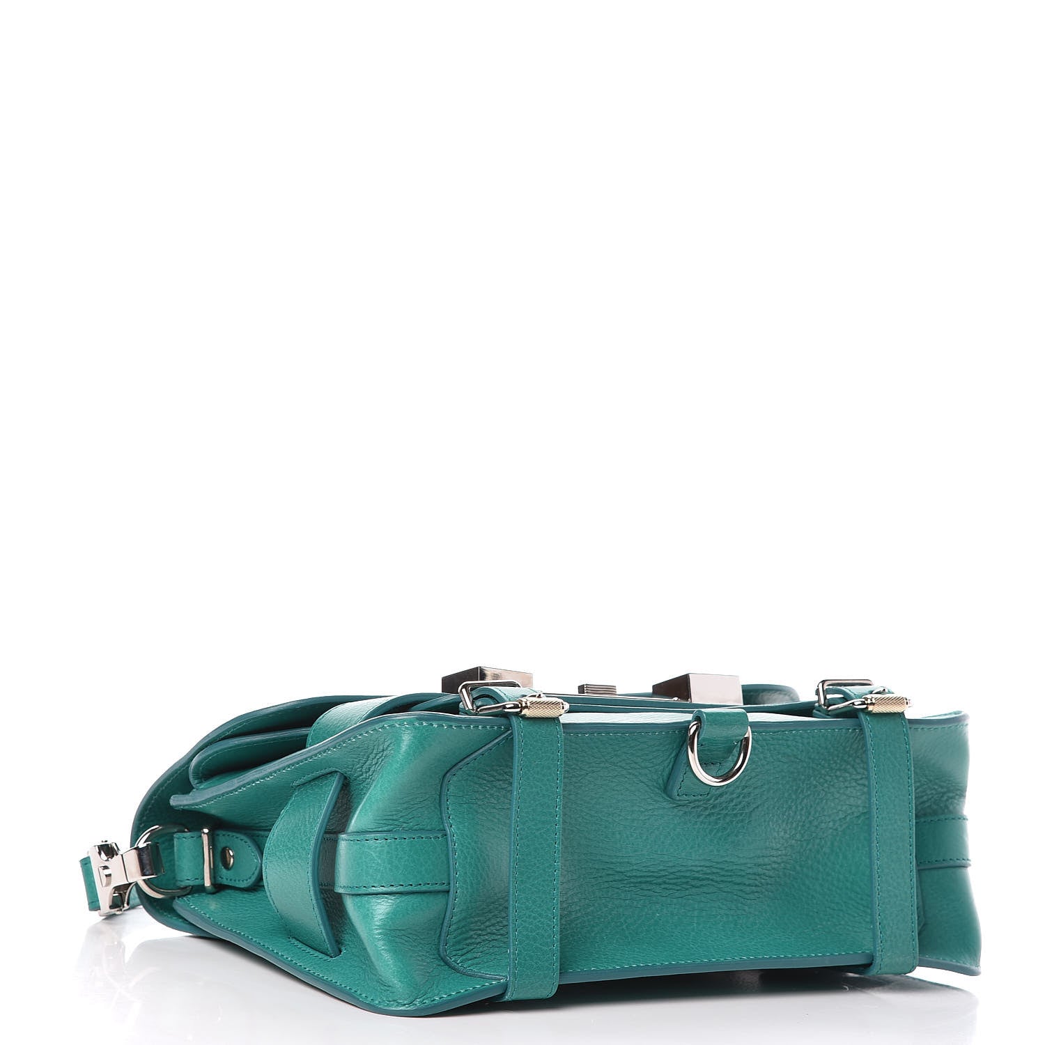 Proenza Schouler Calfskin PS11 Classic Shoulder Bag Emerald 4 of 12
