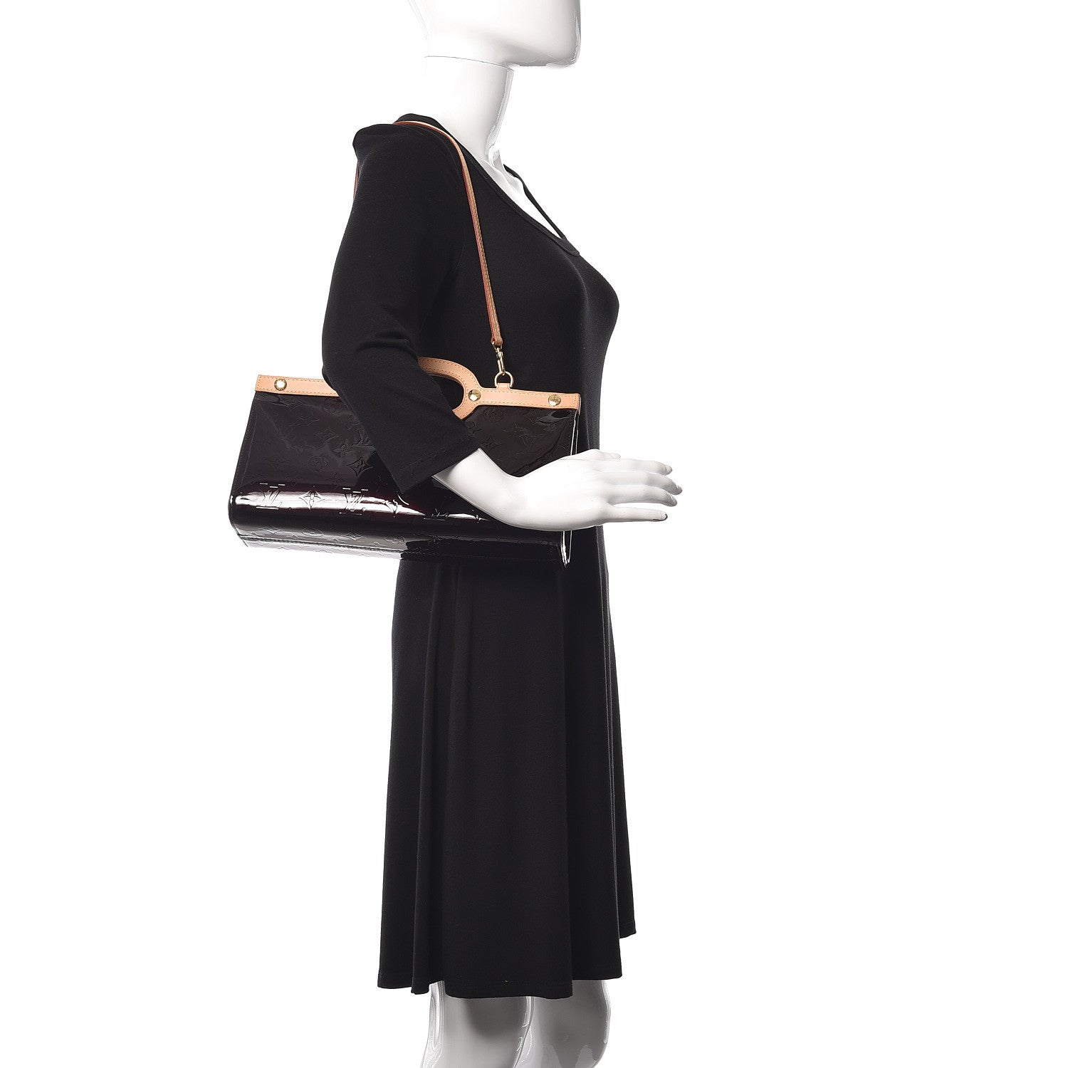 Louis Vuitton Vernis Roxbury Drive Amarante 2 of 11