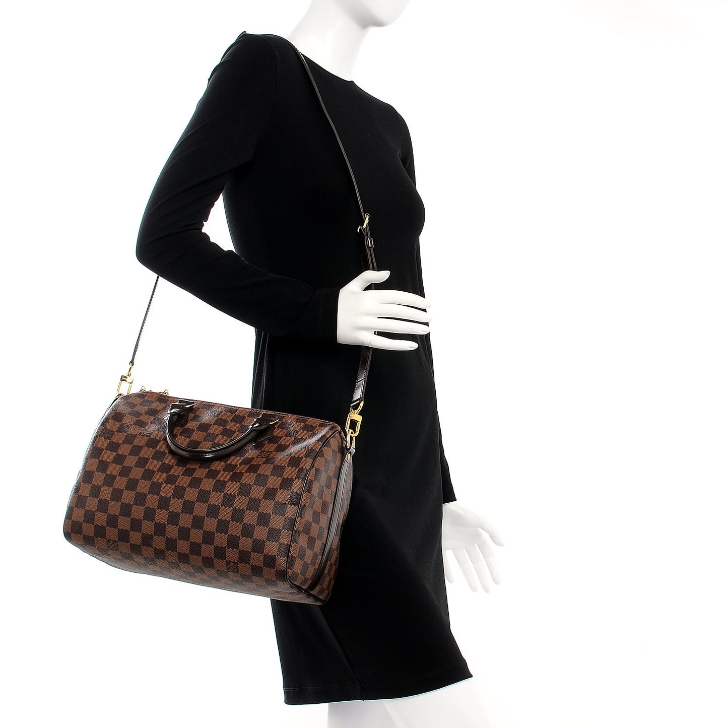 Damier Ebene Speedy Bandouliere 30