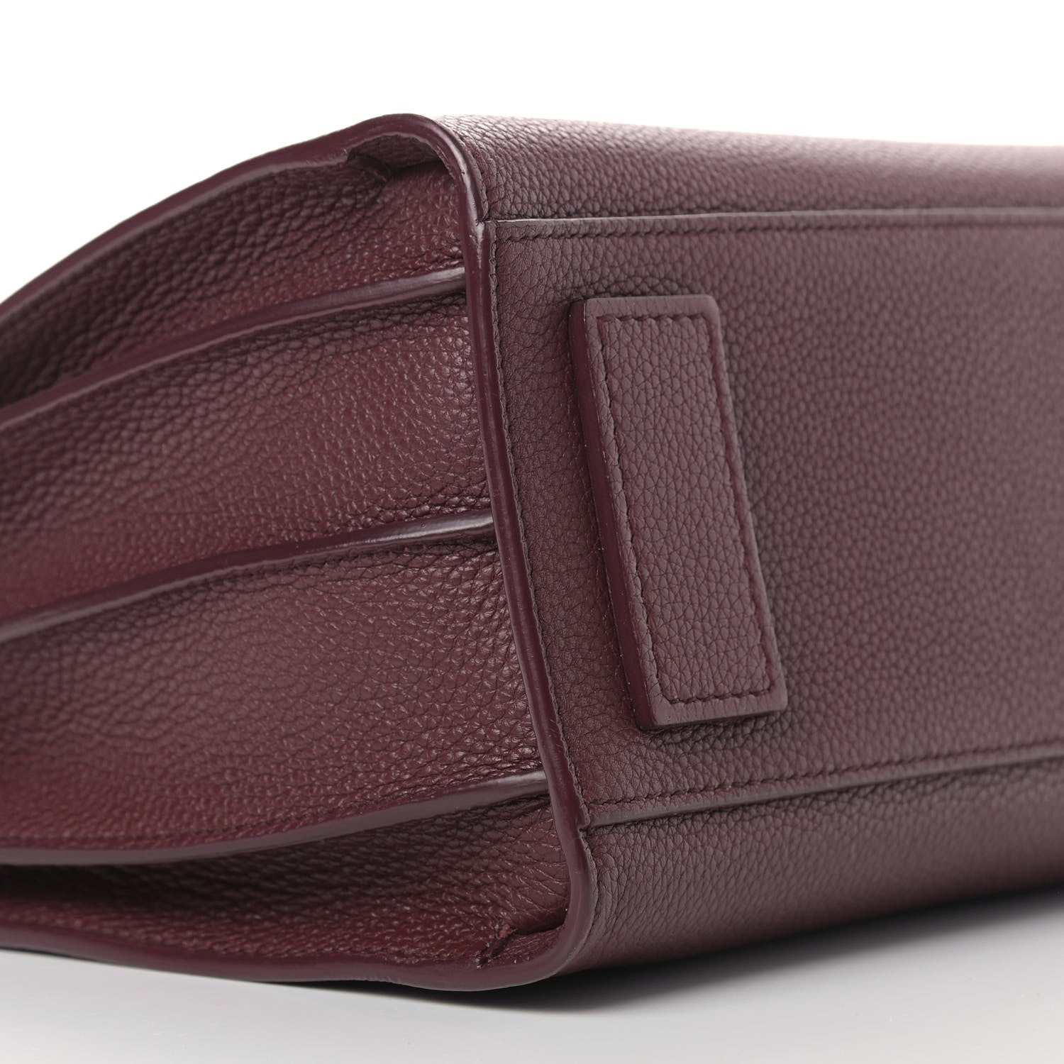 Saint Laurent Grained Calfskin Baby Sac De Jour Souple Rouge Legion 8 of 9