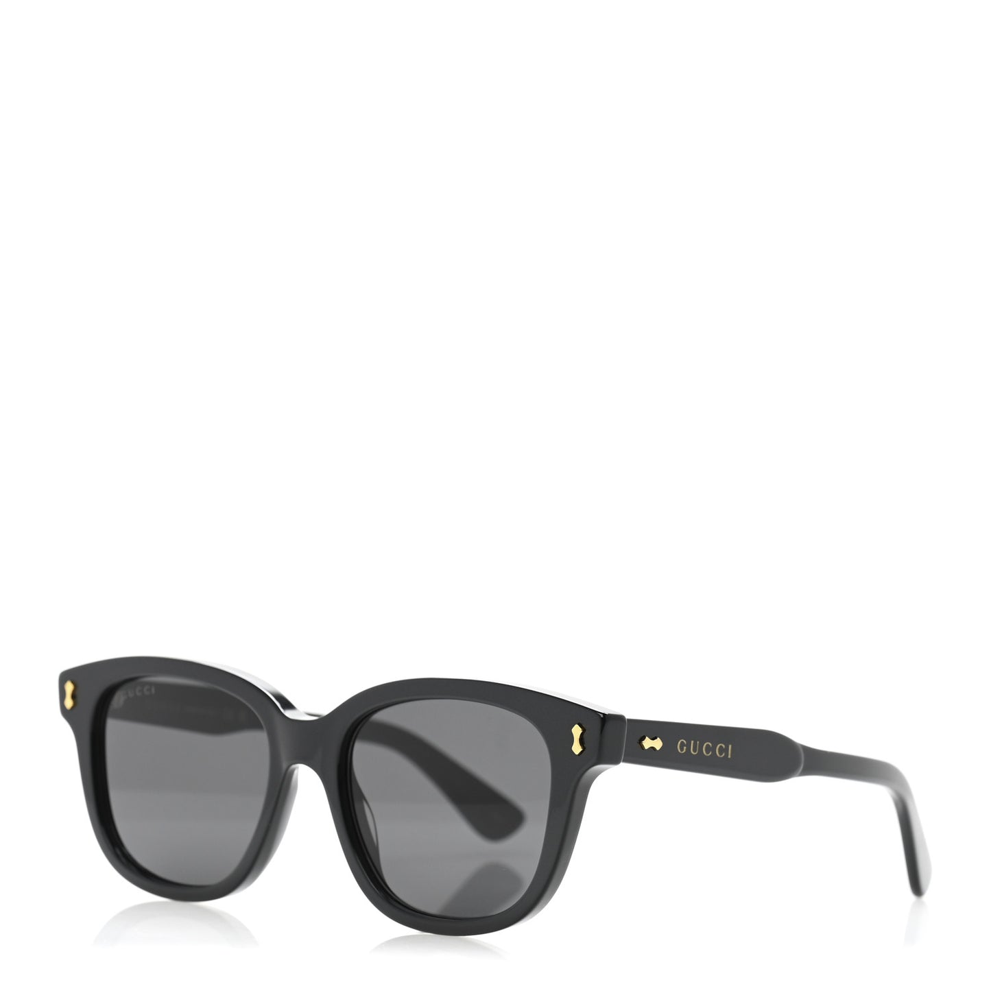 Acetate Square Frame Sunglasses GG164S Black